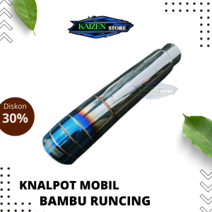 Knalpot Tailpipe Cumi Cumi Darat JS Racing Untuk Mobil Bensin calya sigra brio jazz ayla Pajero  Panther Inova hilux
