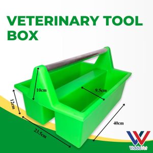 Portable Veterinary Tool Box for Animals Keep Your Veterinary Tools Neatly Organized and Ready for Emergency Care