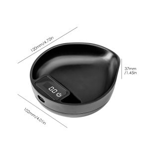 มีตัวจับเวลาขนาดหยดกาแฟมาตราส่วน LCD ความแม่นยำสูงแบบดิจิตอลอิเล็กทรอนิกส์แบบพกพาความแม่นยำสูงขนาด2กก./0.1ก.