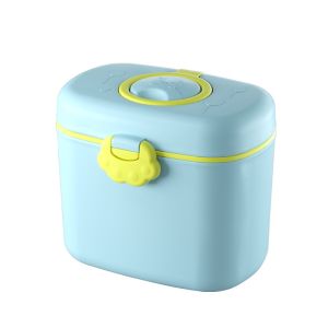 【Tiaioi】กล่องเก็บนมผงสุญญากาศ กระปุกเก็บนมผง กระปุกใส่นมผง กล่องสุญญากาศ กล่องใส่ถนอมอาหาร ล็อค2ชั้น