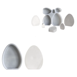 Easters Eggs Mould Blank Eggs Silicone Molds Plasters Molds Ornament Molds Castings Molds Molds Craft Supplies