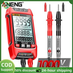 【HOSPORT】9999 Counts Voltmeter Ammeter Auto Range True RMS Handheld Smart Digital Multimeter DC AC Voltage Current Resistance Frequency High Precision Tools【1-3 days delivery】