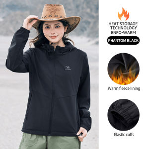 Cameljeans Áo khoác thể thao của phụ nữ áo Gió Áo khoác xuân thu nhung mỏng Áo gió phụ nữ