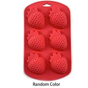 DISKAS Silicone Candy Candle Fruit Shaped Bakeware Pineapple Fondant Strawberry Cake Decoration Baking Tool Chocolate Making Jelly Mold