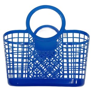 LYMEDIA Simple Hollow Basket Plastic Functional Washing Basket  Bathroom Accessories Storage Basket