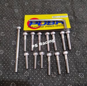 baut blok mesin cvt beat karbu scoopy karbu baut blok beat karbu scoopy karbu full set posh