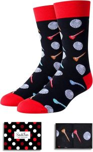 Eagles Gifts For Men - American Flag Bald Eagle Gifts Golf Gifts Patriots Usa Socks Golfer Golfing Socks