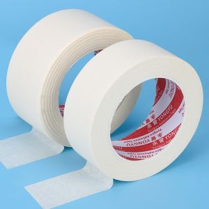Automotive Painting Masking Washi Paper Tape High Temperature Resistant No Trace Non Residue Self Adhesive Crepe Masking Tape