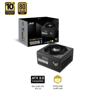 Nguồn Máy Tính Asus TUF GAMING 1000W GOLD (ATX 3.0/Pcie 5.0/Full Modular)/ SP006034- Hàng Chính Hãng