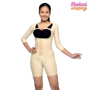 Medical shaping ใหม่ ชุดกระชับหลังดูดไขมัน ต้นแขน รักแร้ นมน้อย ปีกหลัง เอว พุง สะโพก ต้นขาบน ซิปเป้า กางเกงกระชับ
