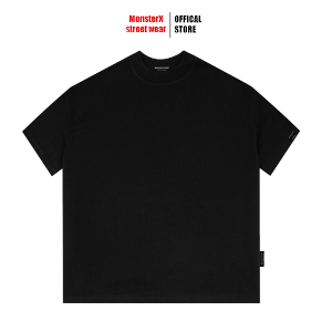 Áo thun BOXY MONSTER X STREET trơn form boxy nam nữ Local Brand
