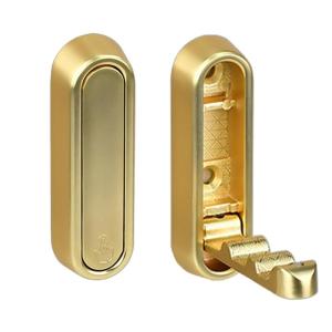 Set of 2 Heavy Duty Folding Hooks for Coats Towels Hats Backpacks Aluminum Alloy Foldable Wall Hook Clothes Hanger