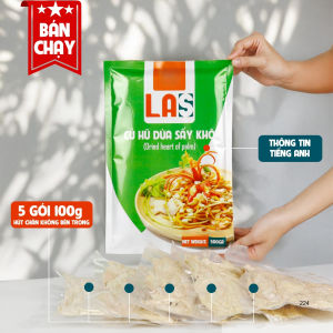 Gói 200gr 500gr Củ hủ dừa khô LAS - túi hút chân không | LAS Việt Nam