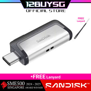Sandisk Ultra Dual Drive USB Type C OTG Thumb Drive Flash Drive 32GB 64GB 128GB 256GB DC2 12BUY OFFICIAL STORE
