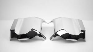 OnlyF U For Toyota Land Cruiser Prado 250 LC250 2024 2025 ABS Exterior Car Side Wing Mirror Caps Rear View Mirror Shell Cover Trim 9H4B3