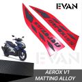 EVAN.PH Yamaha AEROX V1 Foot Rest Matting Alloy Motorcycle Accessories. 