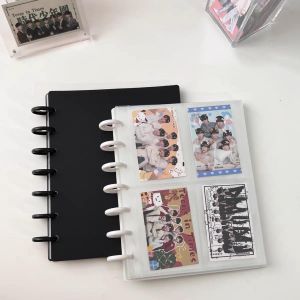 80 Grids Frosted Interstitial Photo Album Photocards Postcard Storage Book 3inch Collect Book
