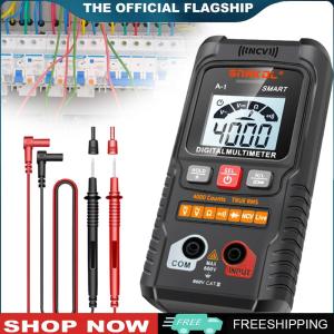 [ZENLEA6] Automatic Digital Multimeter 4000 Counts AC/DC Voltmeter Multimeter Auto-Ranging Intelligent Multimeter Digital Multi Meter