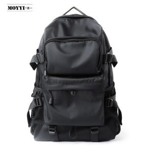 MOYYI Street Style Backpack For Men Commuter Light Large Capacity Multi Compartment Laptop Backpack For College School Students