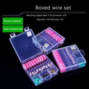 [COD] Yaokeqi Boxed Space Beans 10-Set Kit 7+1 Silicone Space Beans 8-Shaped Ring Space Beans Combo Kit Fishing Equipment