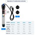 YEE Aquarium Heater Glass + Stainless Steel, Pemanas Akuarium jenis Kaca  水族玻璃加热棒  YGH Series 25w, 50w, 100w, 200w, 300w. 