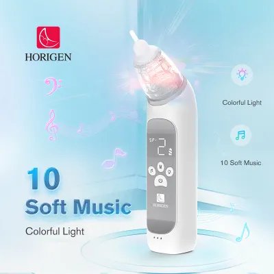 Horigen baby nasal aspirator electric silent safe hygienic healthcare nose cleaner