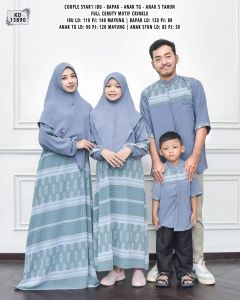 daripuspitaid/SARIMBIT FAMILY COUPLE TERLARIS LEBARAN 2024/Gamis Koko Couple Keluarga Ibu Anak Perempuan Ayah Anak Laki Laki Cowo/Gamis Couple Ibu dan Ayah Kemeja Koko/Couple Mom Dan Kids Seragam Lebaran/Gamis Couple Lebaran Mewah Premium Fashion Muslim