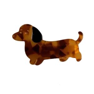Delicate Dachshund Hair Clip Fashion Lovely Hair Adornment Cartoon Barrettes Hair Styling Tool Ornaments