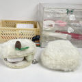 Dompet Boneka Buah Pir Pear Resleting Pouch Tempat Make Up Kosmetik Koin Kunci KCO4147. 