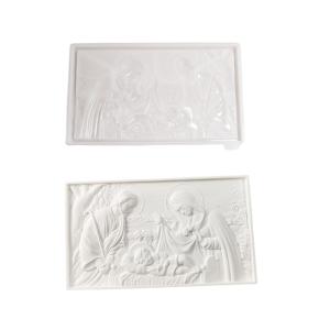Artistic Silicone Mold Creative Wall Decors Molds for Making Family Pattern Resin Decors for Home or Office Decors