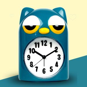 新款静音女孩小学生专用家用儿童闹钟可爱卡通男孩幼儿园一年级Pelajar Sekolah Rendah Perempuan Senyap Baru Pelajar Rumah Khas Kanak-kanak Penggera Jam Comel Kartun Budak Tadika Gred 1