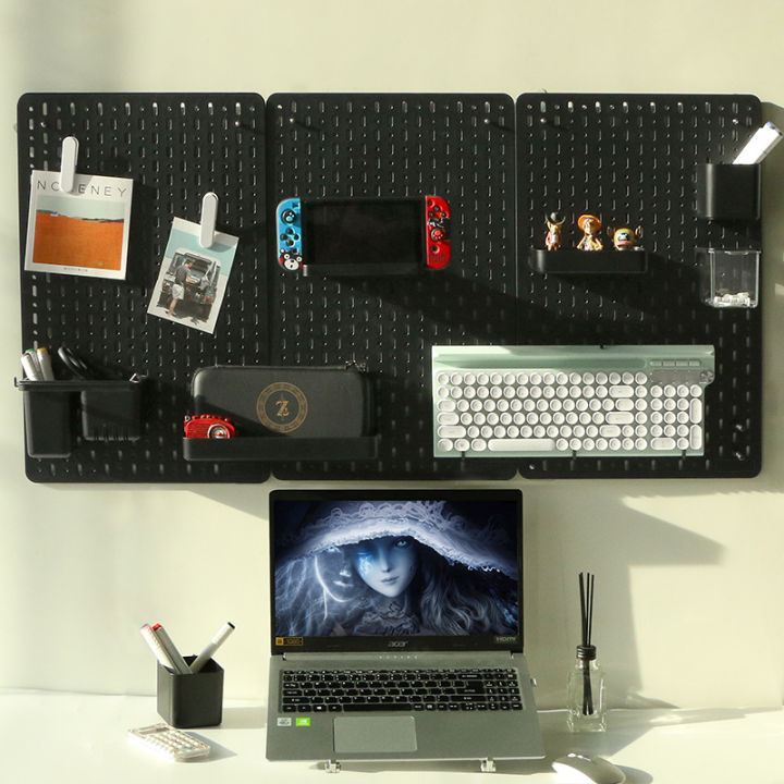 Bảng Pegboard bảng dán tường giá treo dụng cụ trang trí nhựa cao cấp ...