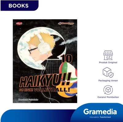 Haikyu!!: Fly High! Volleyball! 10 - Bookpaper (Haruichi Furudate)