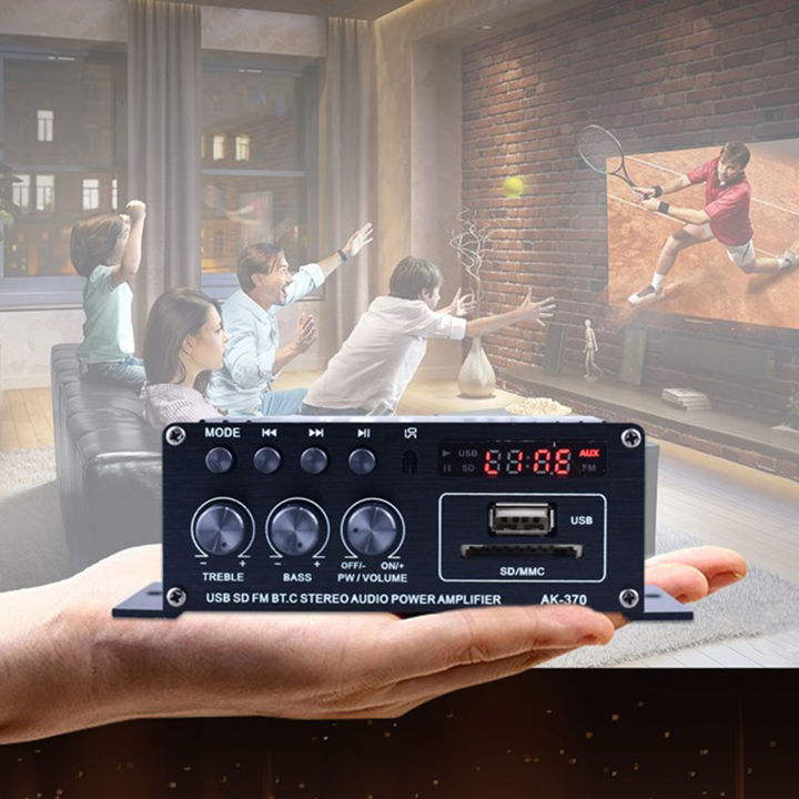 AK370 Bộ khuếch đại công suất Đa Chức Năng Biến Dạng Thấp Bluetooth ...