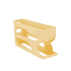 Automatic Egg Roller Storage Rack Rak Telur Sliding Design Fridge Organizer Holder