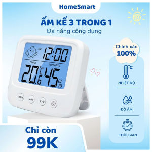 Nhiệt kế phòng nhiệt ẩm kế máy đo nhiệt độ phòng ngủ đo độ ẩm điện tử cho bé chính xác