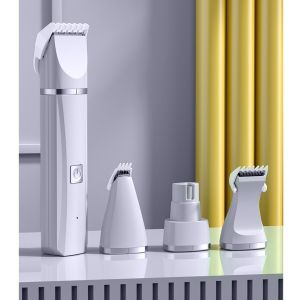 Bộ Cắt Tỉa Lông Chó Mèo Thông Minh 4 trong 1 (4in1) Tỉa Lông Chó Mèo Mài Móng Chân Chó Mèo Kiêm Tỉa Lông Bàn Chân