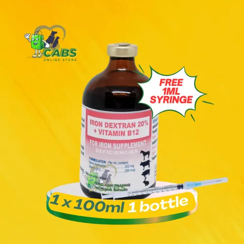 IRON DEXTRAN + VITAMIN B12 100ML & 10ML