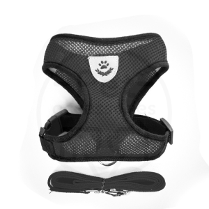 Tail Dada Kucing Harness Anjing Kucing Tail Tuntun Kucing Tail Kucing Harness Kucing Rompi Baju Kucing Pet Leash Mesh Lembut dengan Tali Pengikat Reflektif untuk Anjing Tali Traksi Hewan Peliharaan