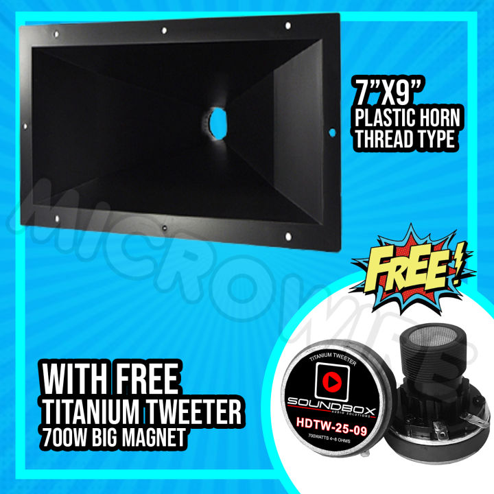 Plastic Tweeter Horn Plastic 7