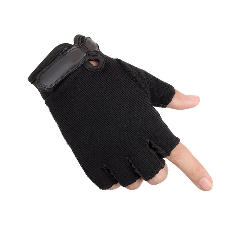 Howfits Men Women Kids Outdoor Tactical Gloves Special Army Half