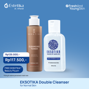 EKSOTIKA Double Cleanser for Normal Skin (Sabun + Cleansing)