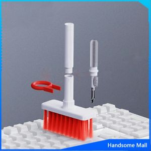 H.S. แปรงทำความสะอาดคีย์บอร์ด มัลติฟังก์ชั่น มาพร้อมกับที่ทำความสะอาดหูฟัง 5 in 1 keyboard cleaning