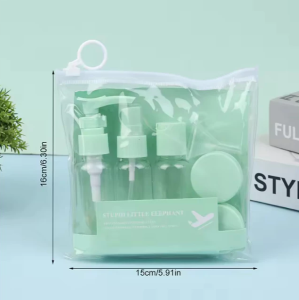 Travel Pack Set Botol Refil Organizer Tempat Sabun Cair Shampo Lotion Refill Bottle Travel