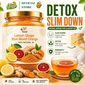 Lemon Ginger Shot Blood Orange Edition – Wellness Drink | Slimming Detox & Immunity Booster