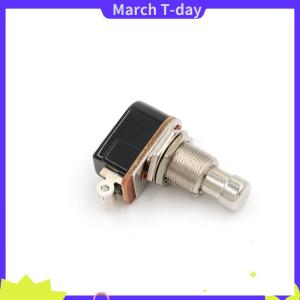 March สวิทช์กีต้าร์ไฟฟ้าใหม่ Momentary PUSH button Foot SWITCH SPST