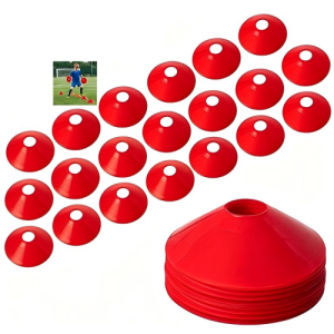 20Pcs Soccer Training Football Ball Game Disc Agility Disc Cone Set Multi Sport Training