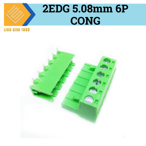 Terminal 6p - 2edg 5.08mm ( chân cong )