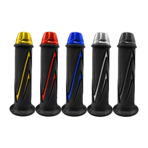 Rubber Motorcycle Handle Grips Suitable for Improved Stability on Rough Terrains Long Rides Enhanced Riding Comfort 2pcs
