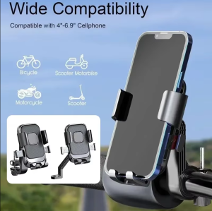 ขาตั้งโทรศัพท์จักรยานระบบกันสั่นสะเทือน แม่เหล็กแรงสูงจับแน่น ใช้งานได้แม้บนถนนขรุขระ พร้อมระบบล็อคปลอดภัย